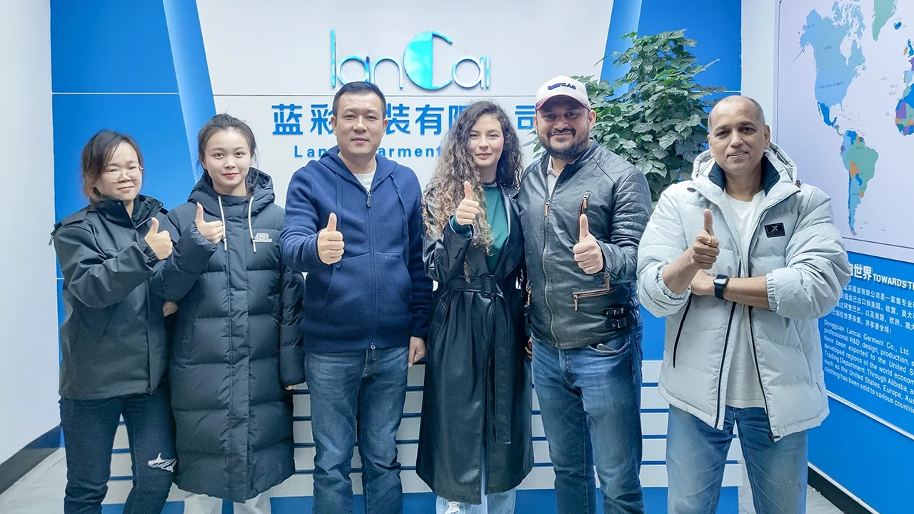 December 19 2023 Welcoming USA Customers to Our Clothing Factory December 19 2023 Welcoming USA Customers to Our Clothing Factory